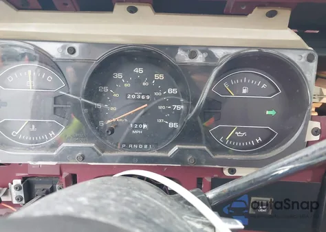 1986 Dodge D-Series D100 z USA, uszkodzony, nr VIN 1B7FD04W6GS087141